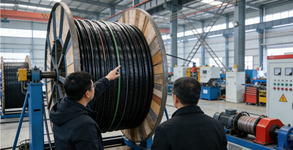 Des clients japonais visitent Qingdao Yilan Cable pour approfondir la coopération internationale sur les câbles isolés XLPE