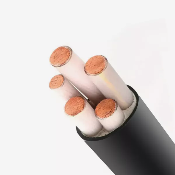 Câble d'alimentation à gaine PVC ignifuge avec isolation XLPE